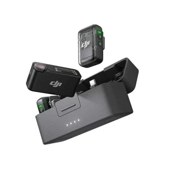 DJI Mic 2 - Wireless Microphone - 2 émetteur + 1 récepteur + Etui de chargement